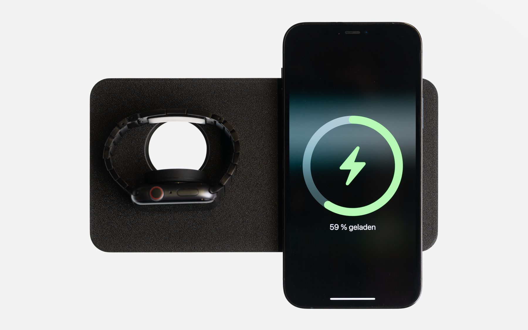 Duo - 2 in 1 Ladestation für iPhone & Apple Watch Bundle