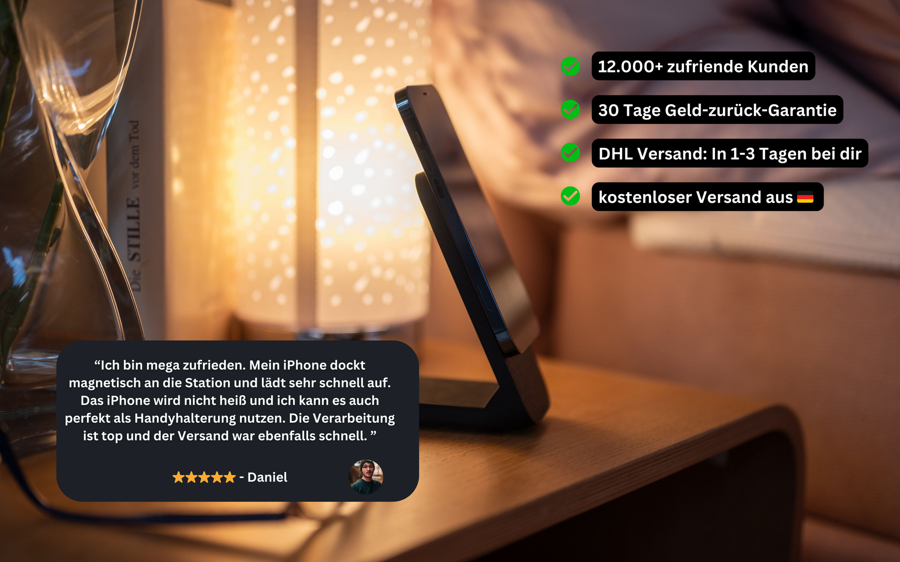 Stand - Ladestation für iPhone