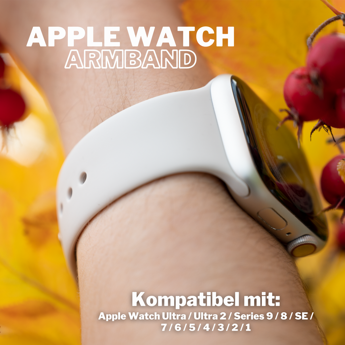 Silikon Armband für Apple Watch