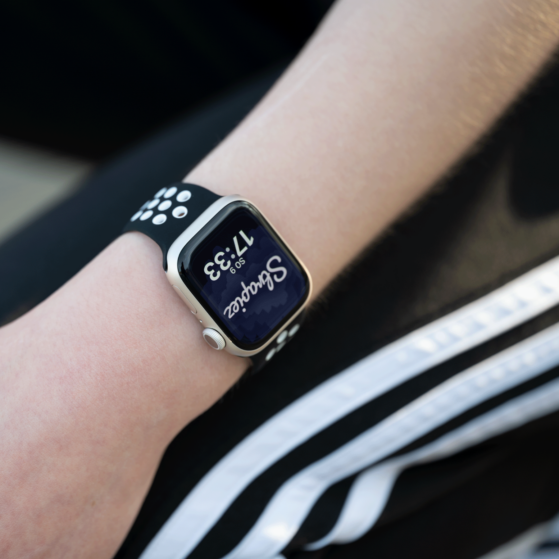 Silikonarmband Sport für Apple Watch
