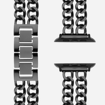 Duo Chain Edelstahl Armband für Apple Watch