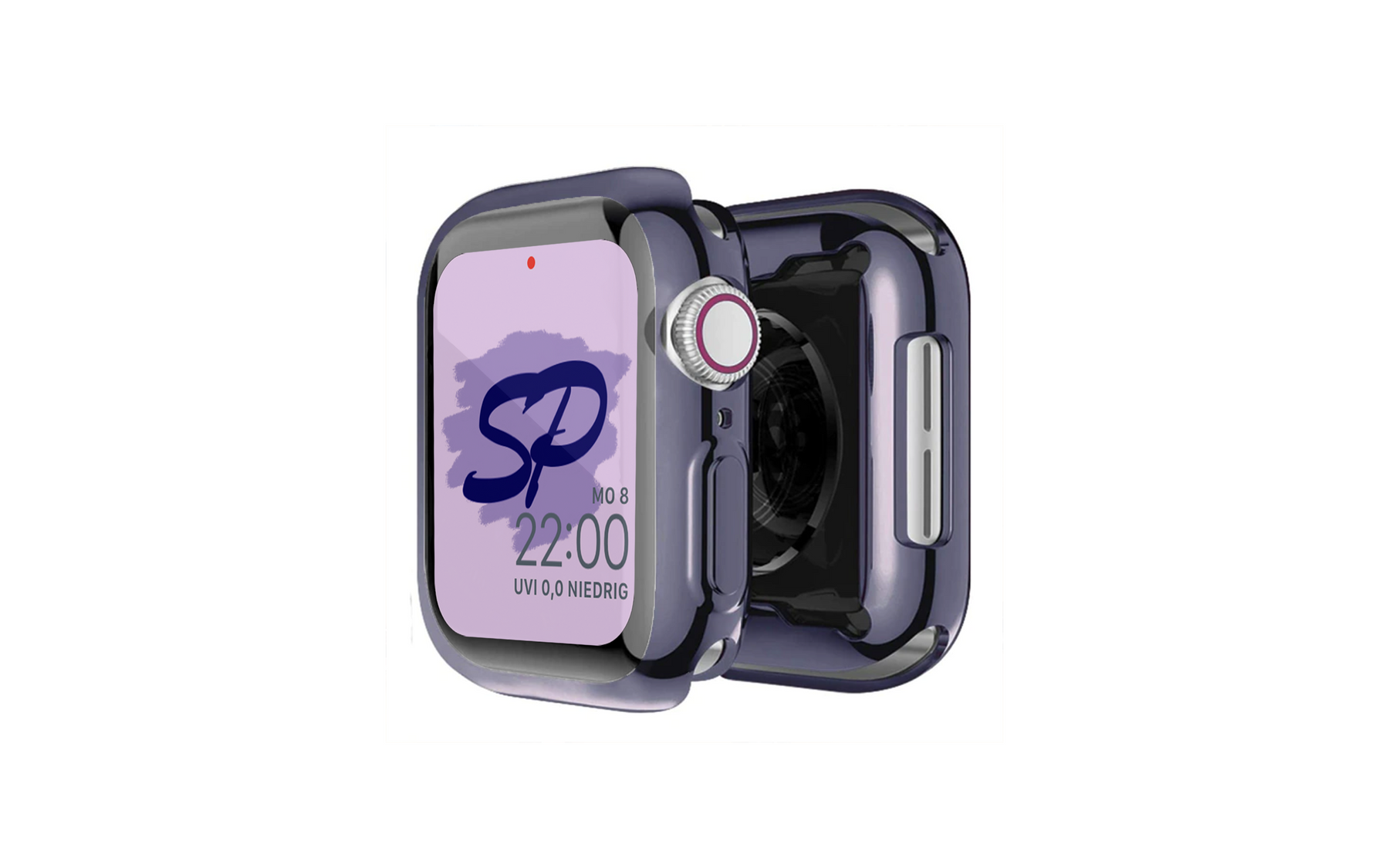 Apple Watch Silikon Schutzhulle Hulle fur Series 7 1 und SE Bumper aus Silikon Case Displayschutz