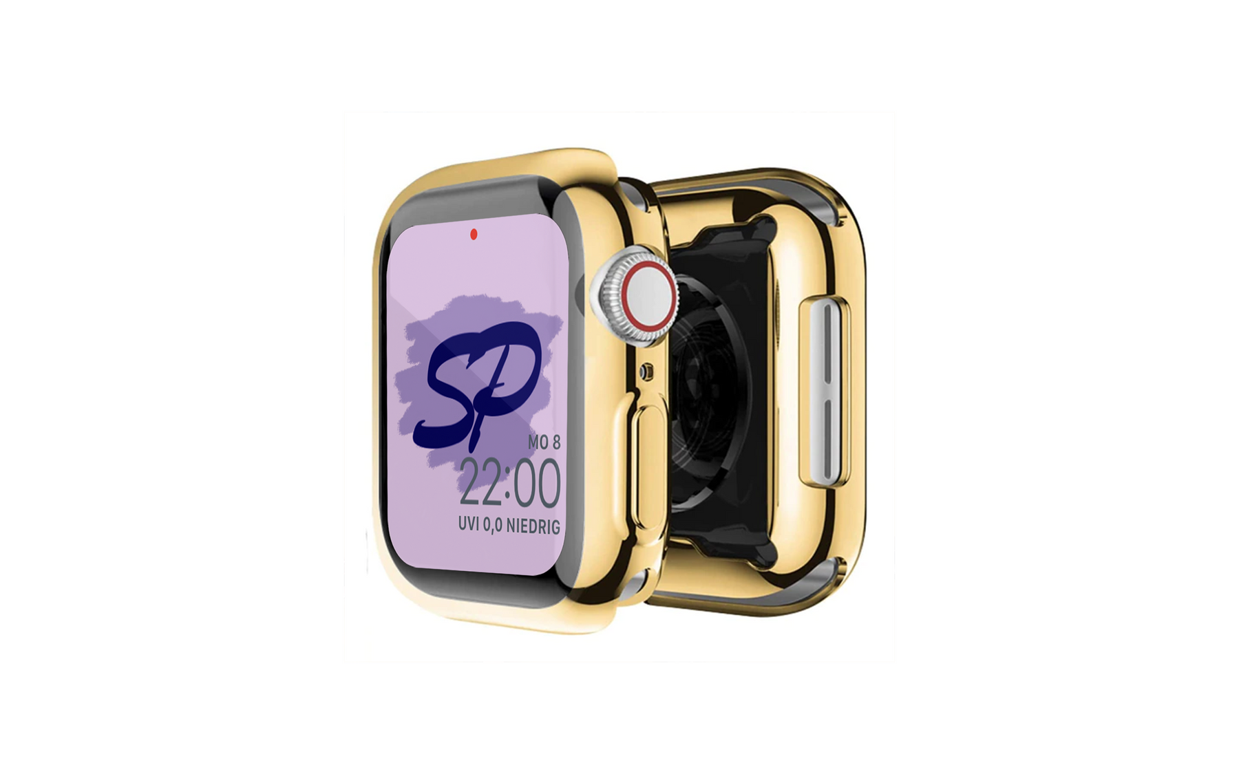 Apple Watch Silikon Schutzhulle Hulle fur Series 7 1 und SE Bumper aus Silikon Case Displayschutz