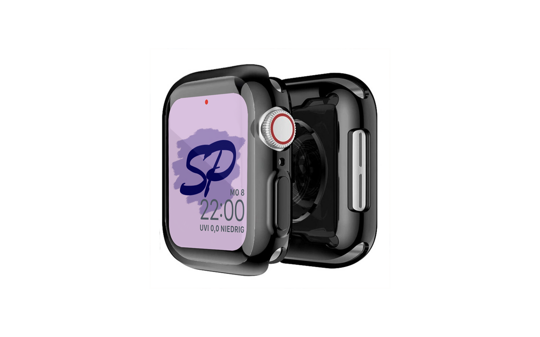 Apple Watch Silikon Schutzhulle Hulle fur Series 7 1 und SE Bumper aus Silikon Case Displayschutz